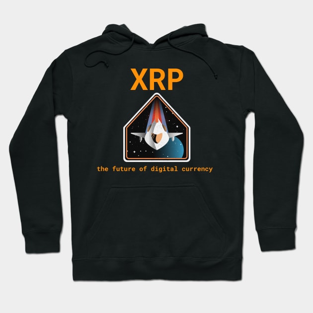 XRP the future of digital currency Hoodie by Tshirtguy